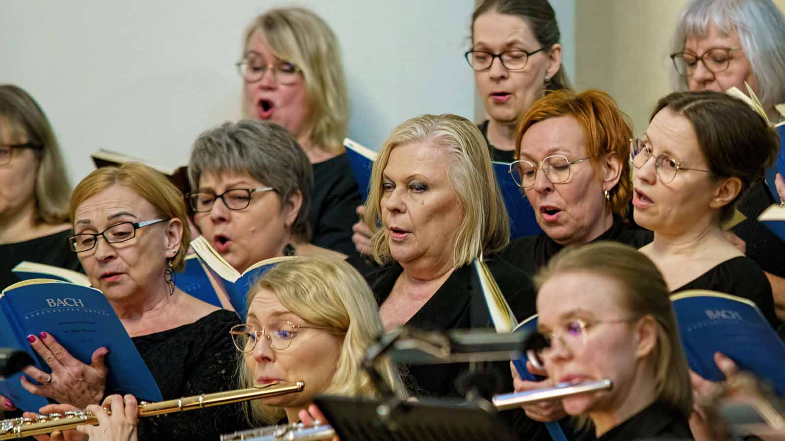 Alttolaulajia Kallion Kantaattikuorossa